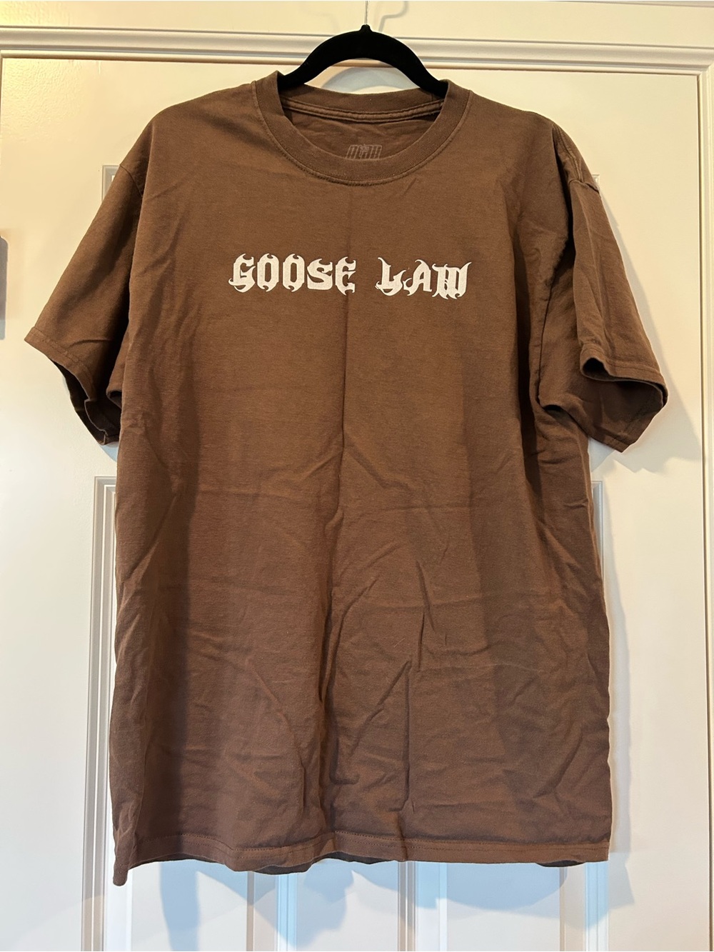 aLab Goose Law Short-Sleeve Tee in Brown